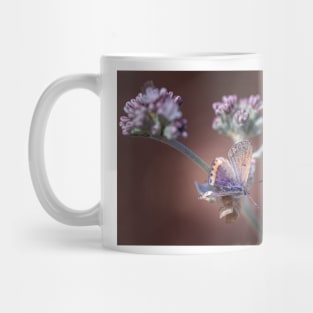 Butterfly on flowers Mug